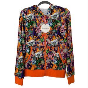 Millie Rose Bamboo Dragon‎ Ball Z Hoodie Womens Small Anime Novelty